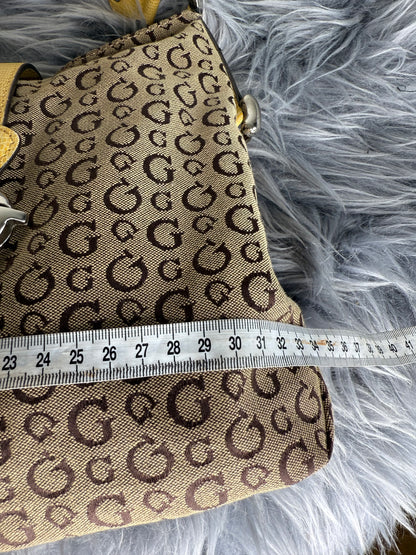 Guess vintage Tasche y2k rare braun gelb