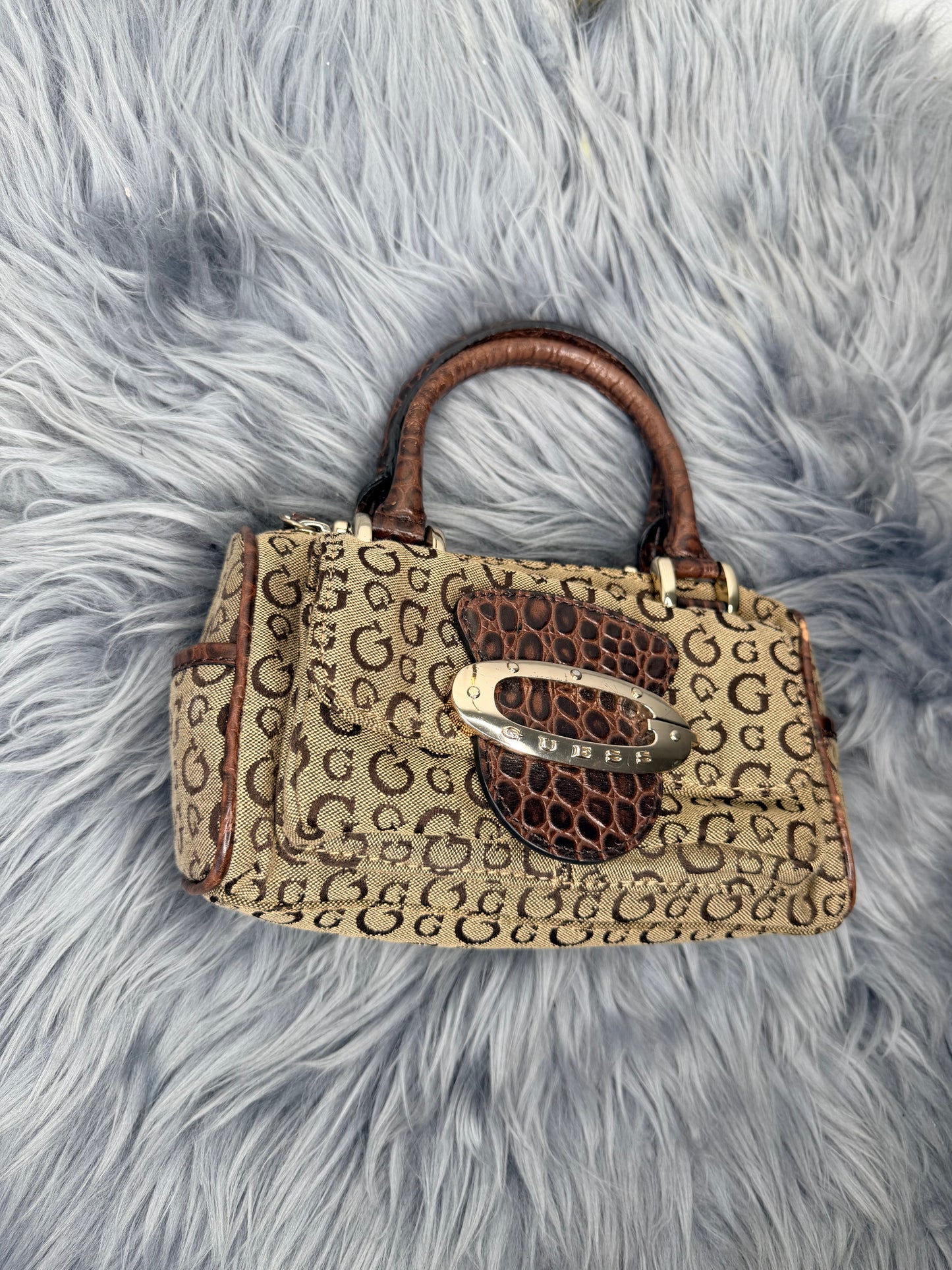 Guess vintage Tasche y2k rare braun