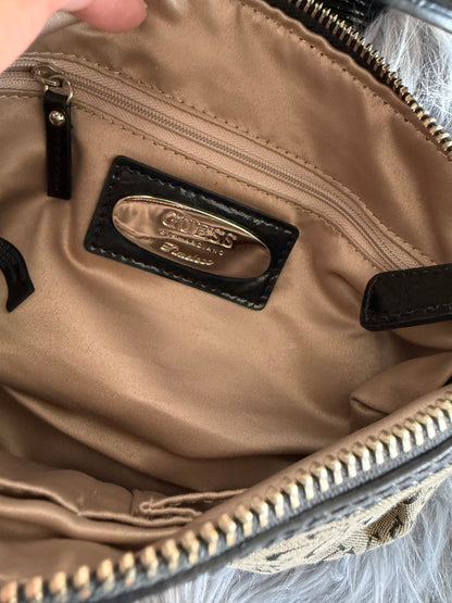 Guess vintage Tasche y2k rare braun schwarz