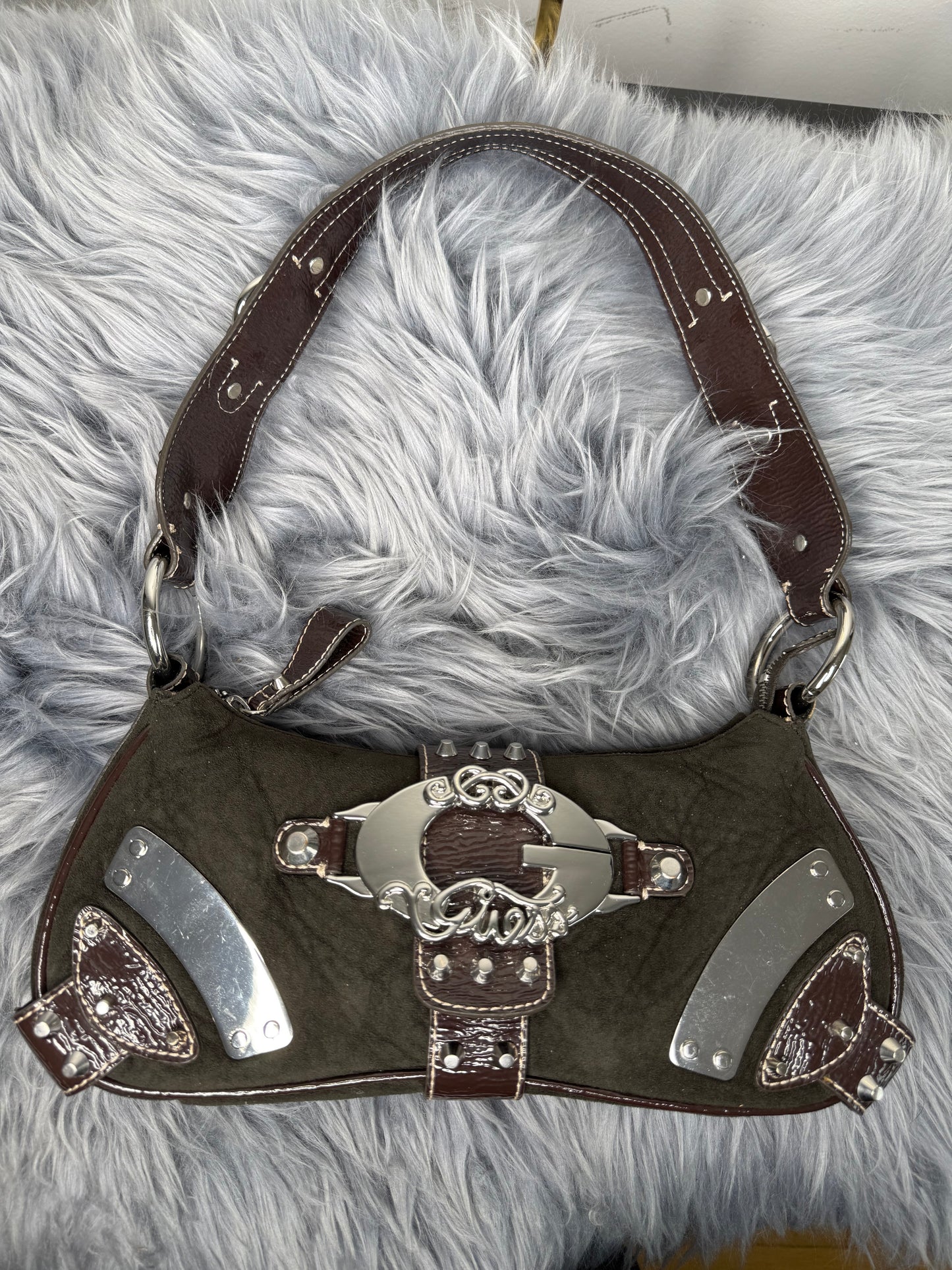 Guess vintage Tasche y2k rare braun