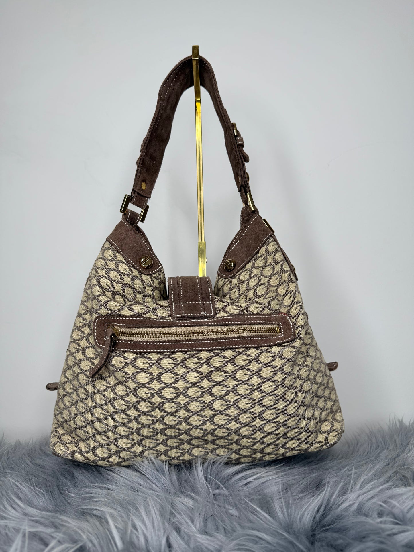 Guess vintage Tasche y2k rare beige braun