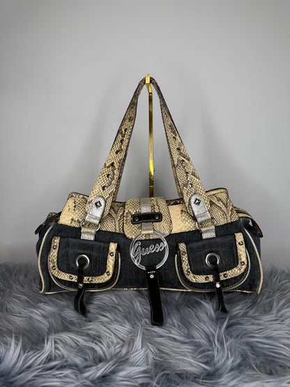 Guess vintage Tasche y2k rare denim blau