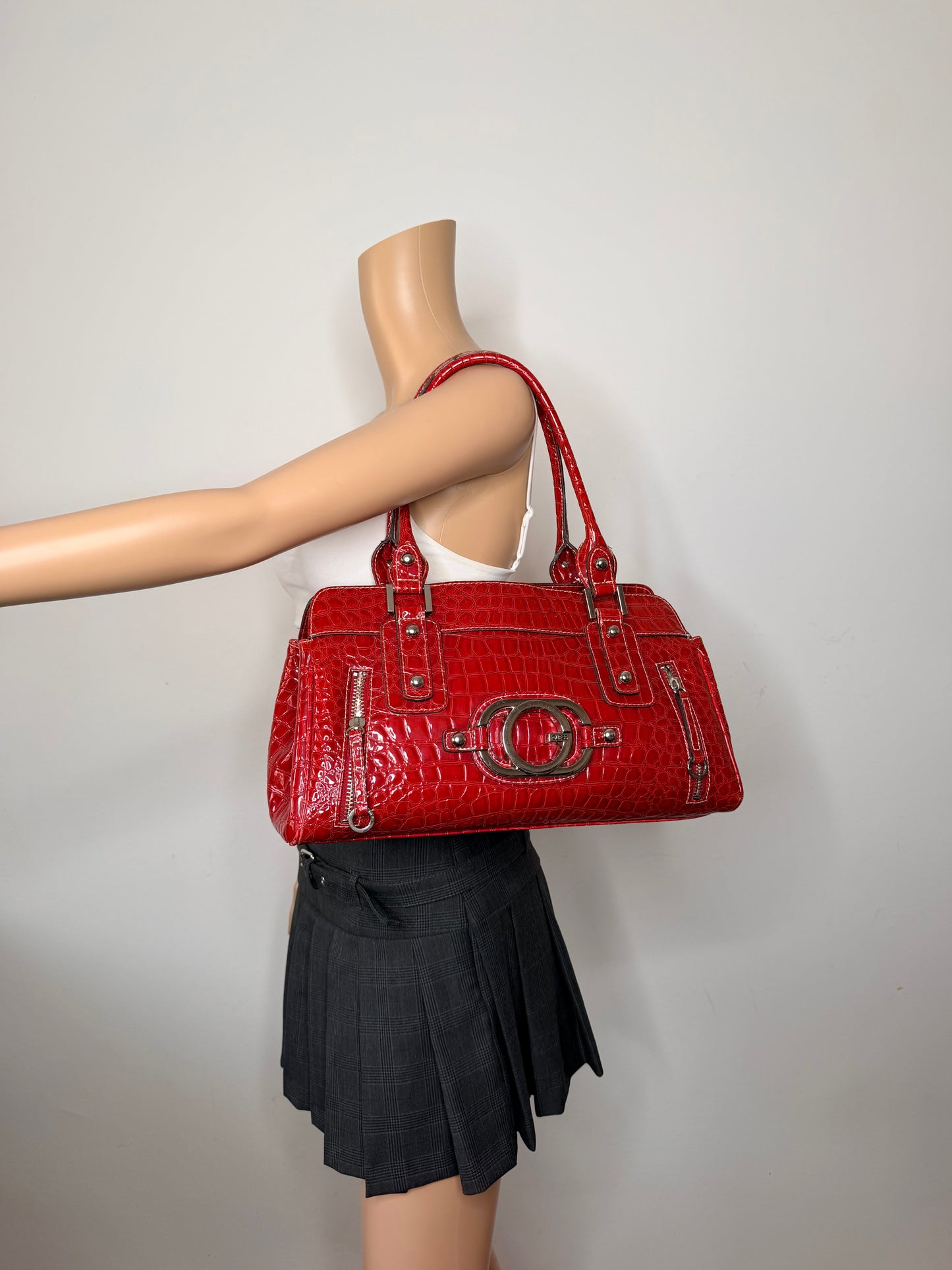 Guess vintage Tasche y2k rare rot