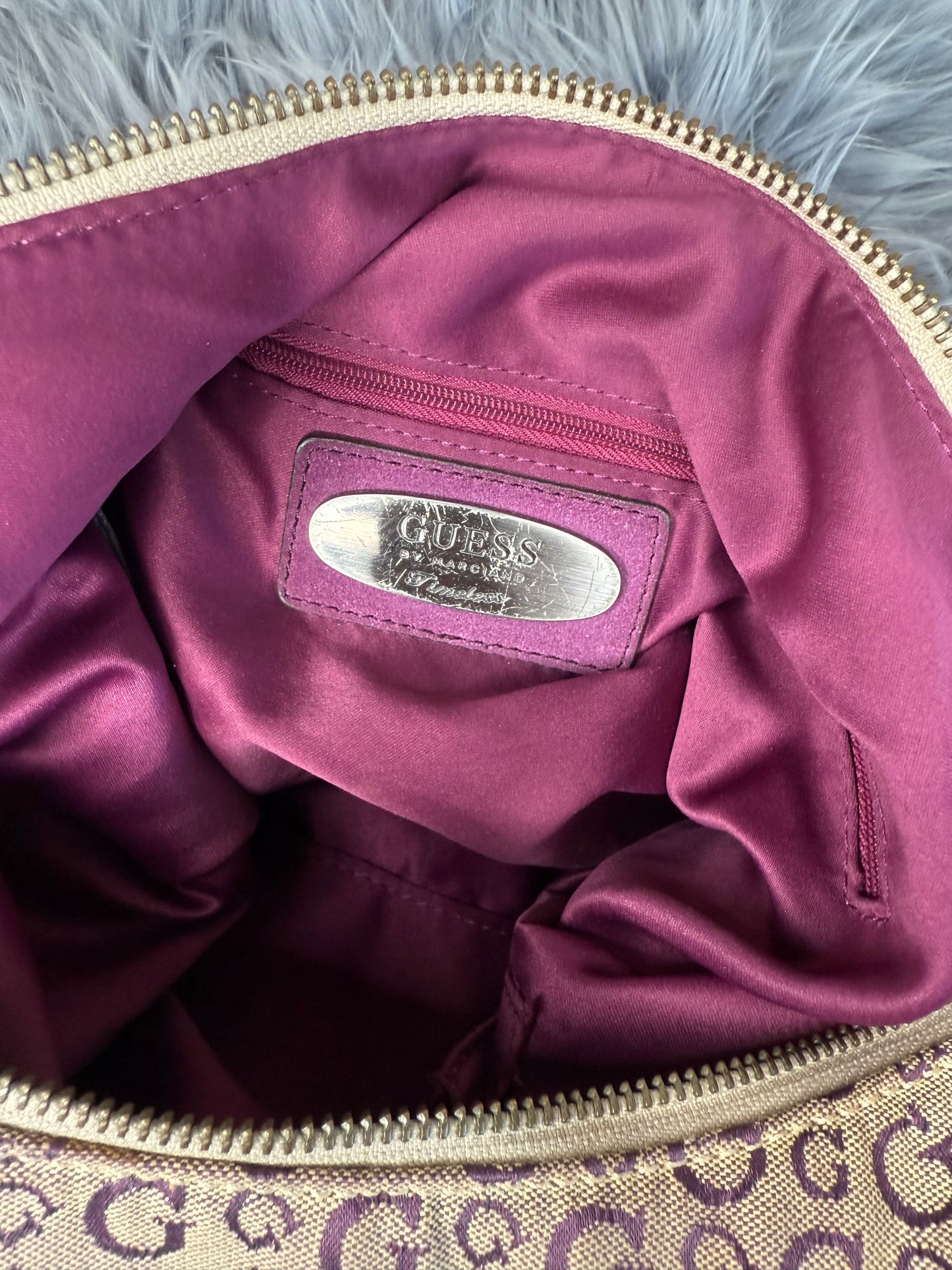 Guess vintage Tasche y2k rare beige pink