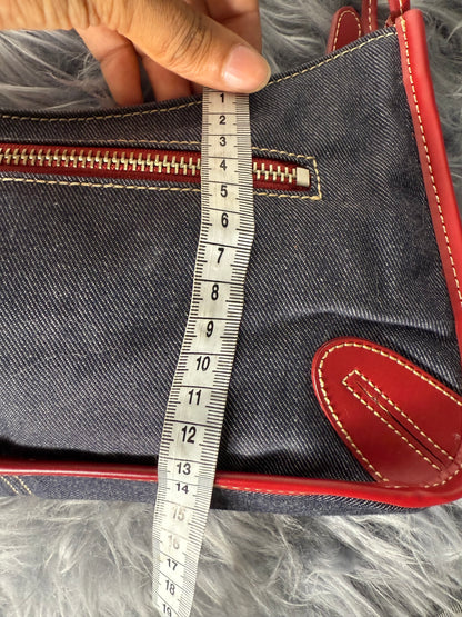 Guess vintage Tasche y2k denim rot