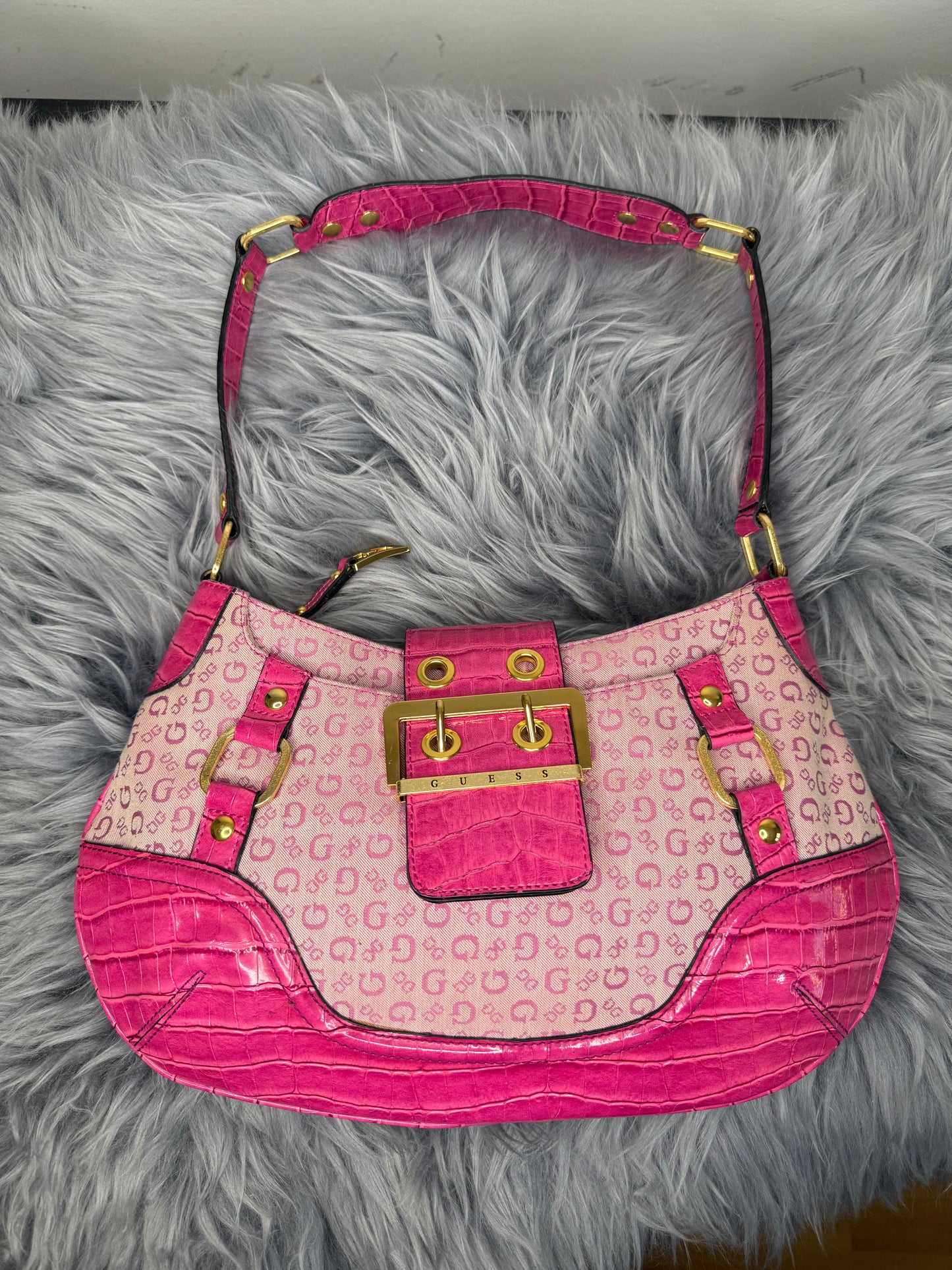 Guess vintage Tasche y2k rare rosa