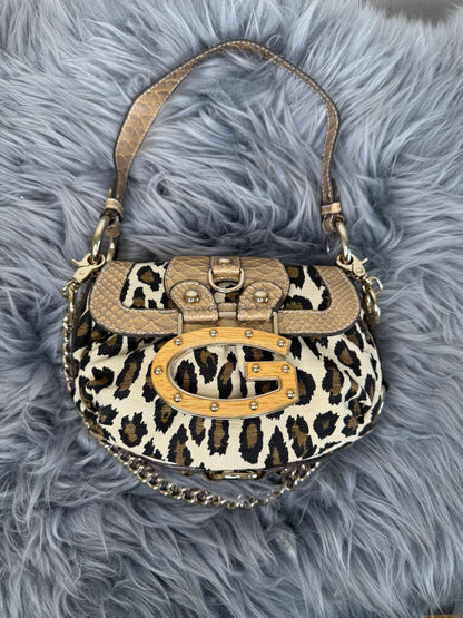 Guess vintage Tasche Leopard neuwertig