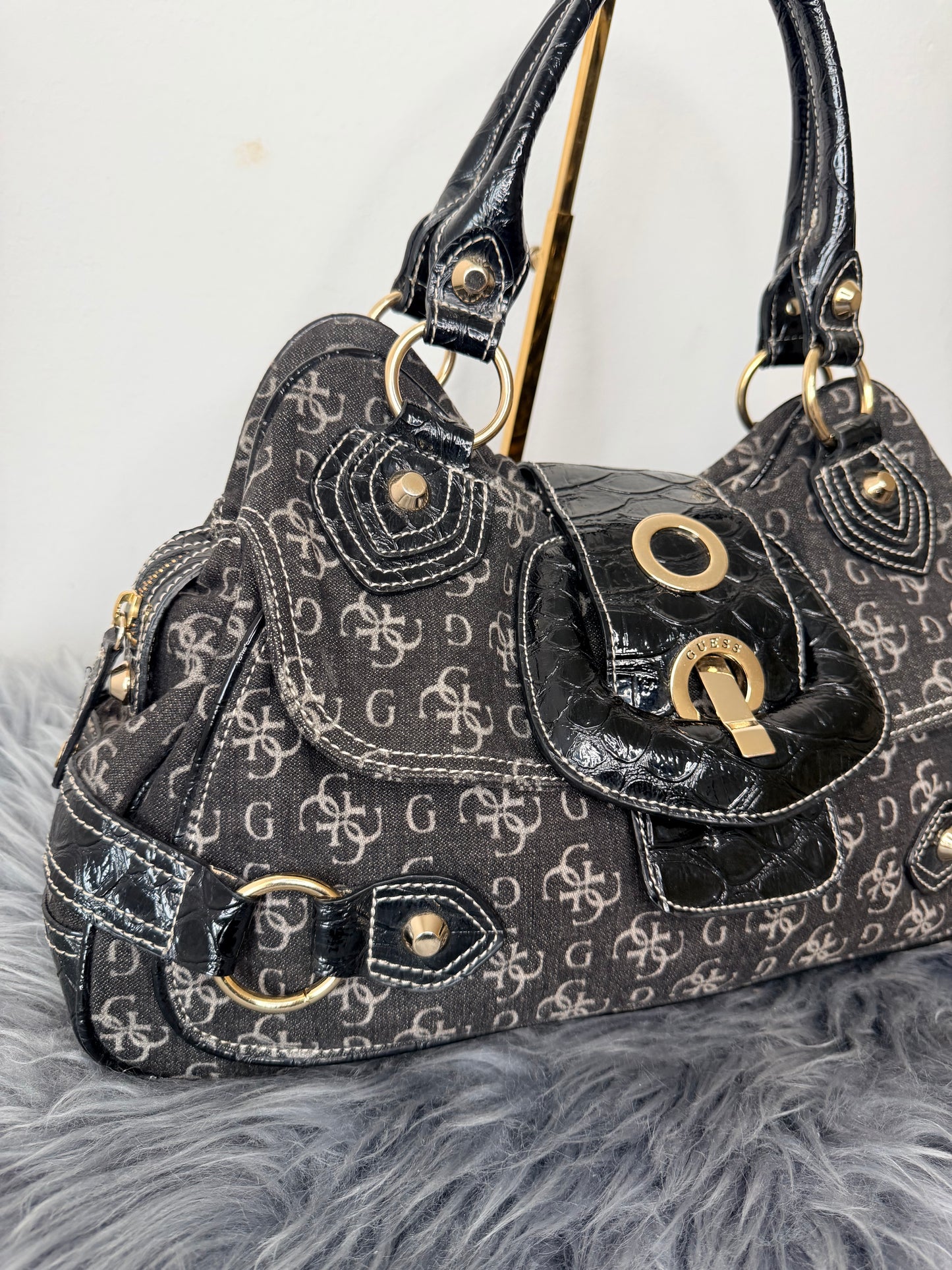Guess vintage Tasche denim
