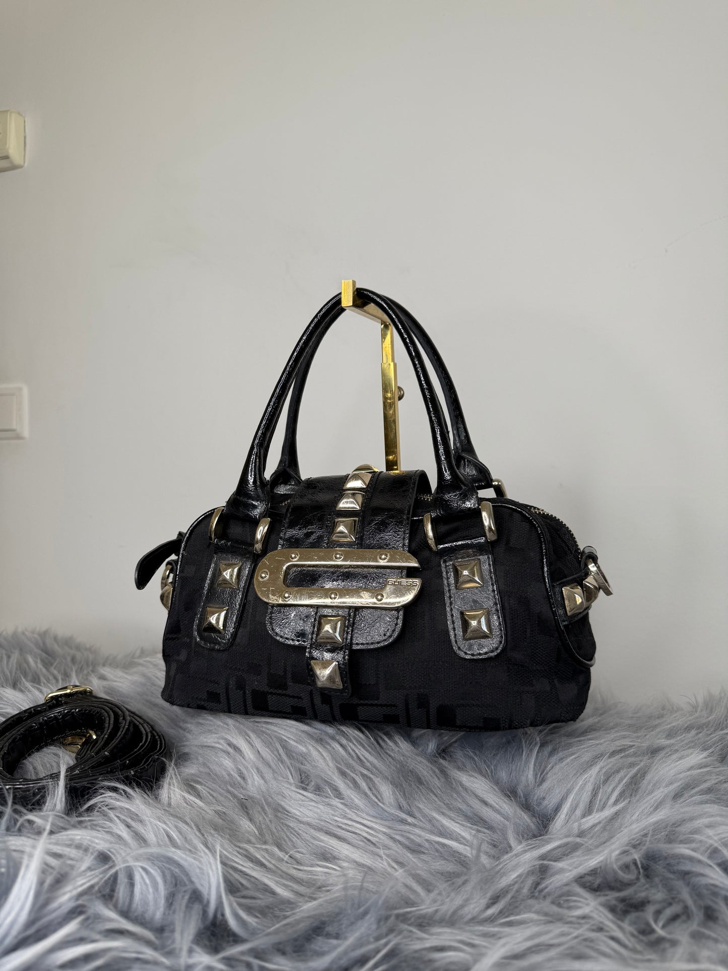 Guess vintage Tasche y2k schwarz