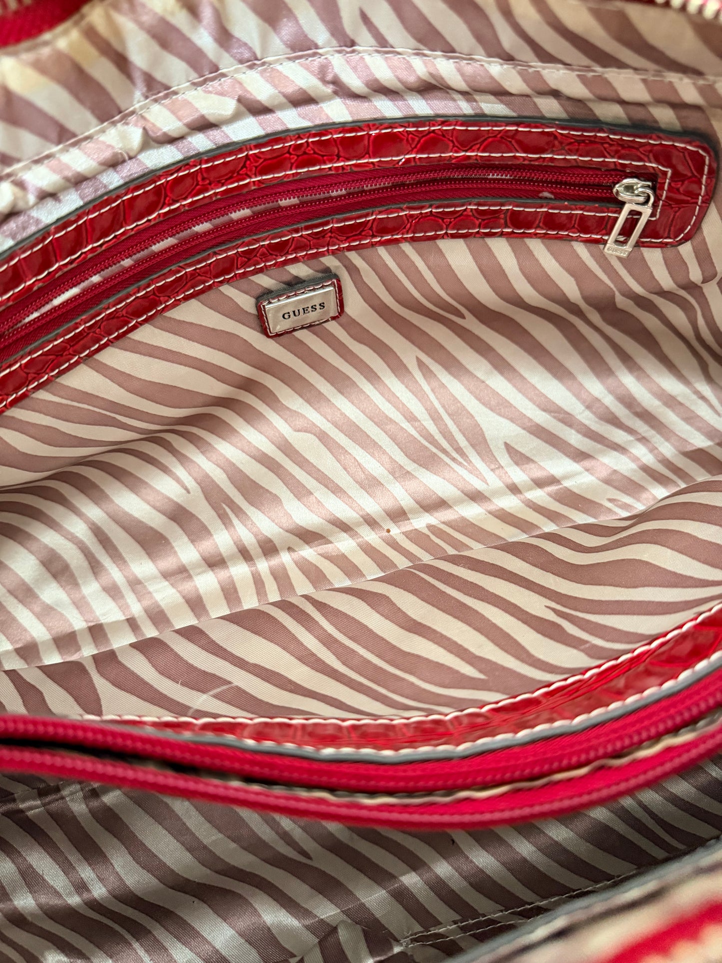 Guess vintage Tasche y2k rare rot