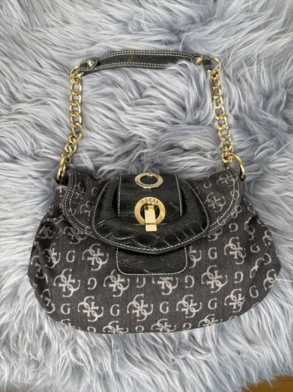 Guess Vintage Tasche Y2k denim grau