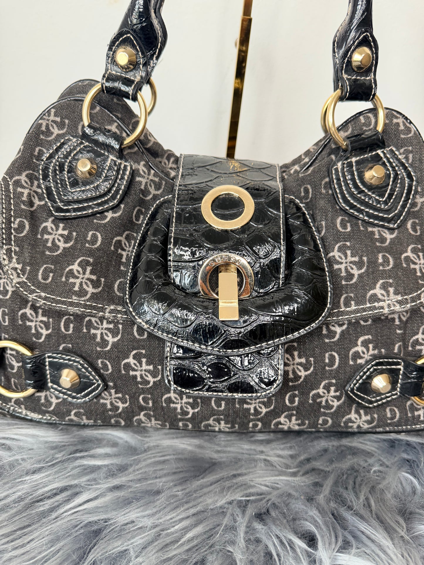 Guess vintage Tasche denim