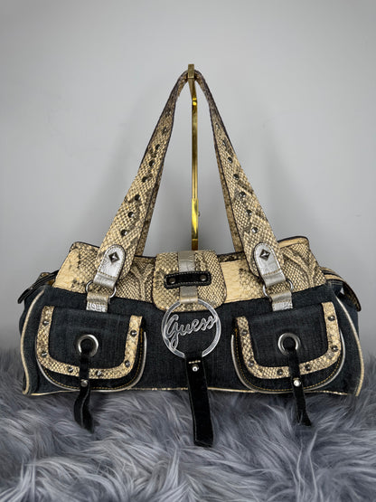 Guess vintage Tasche y2k rare denim blau