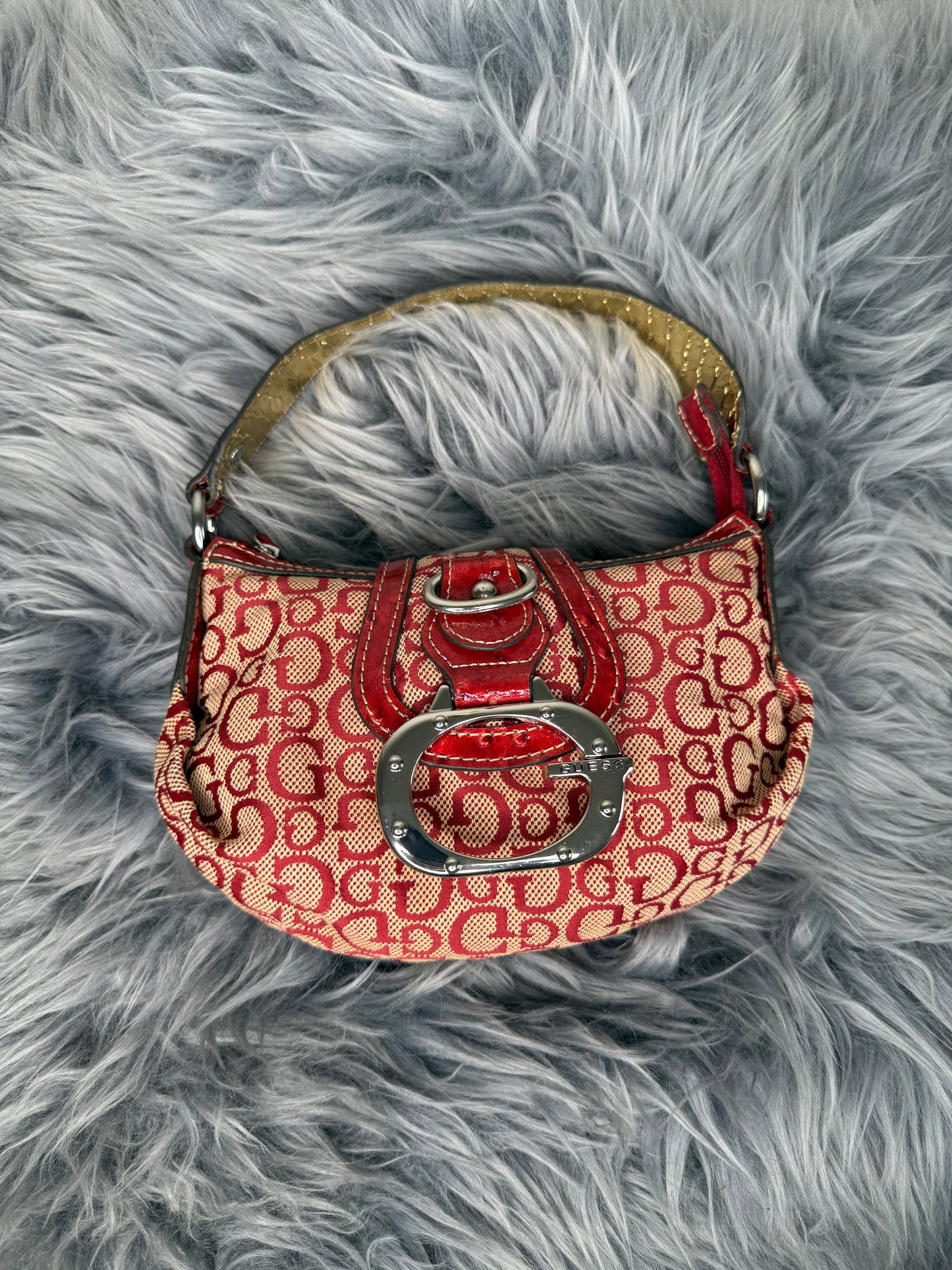 Guess vintage Tasche y2k rot