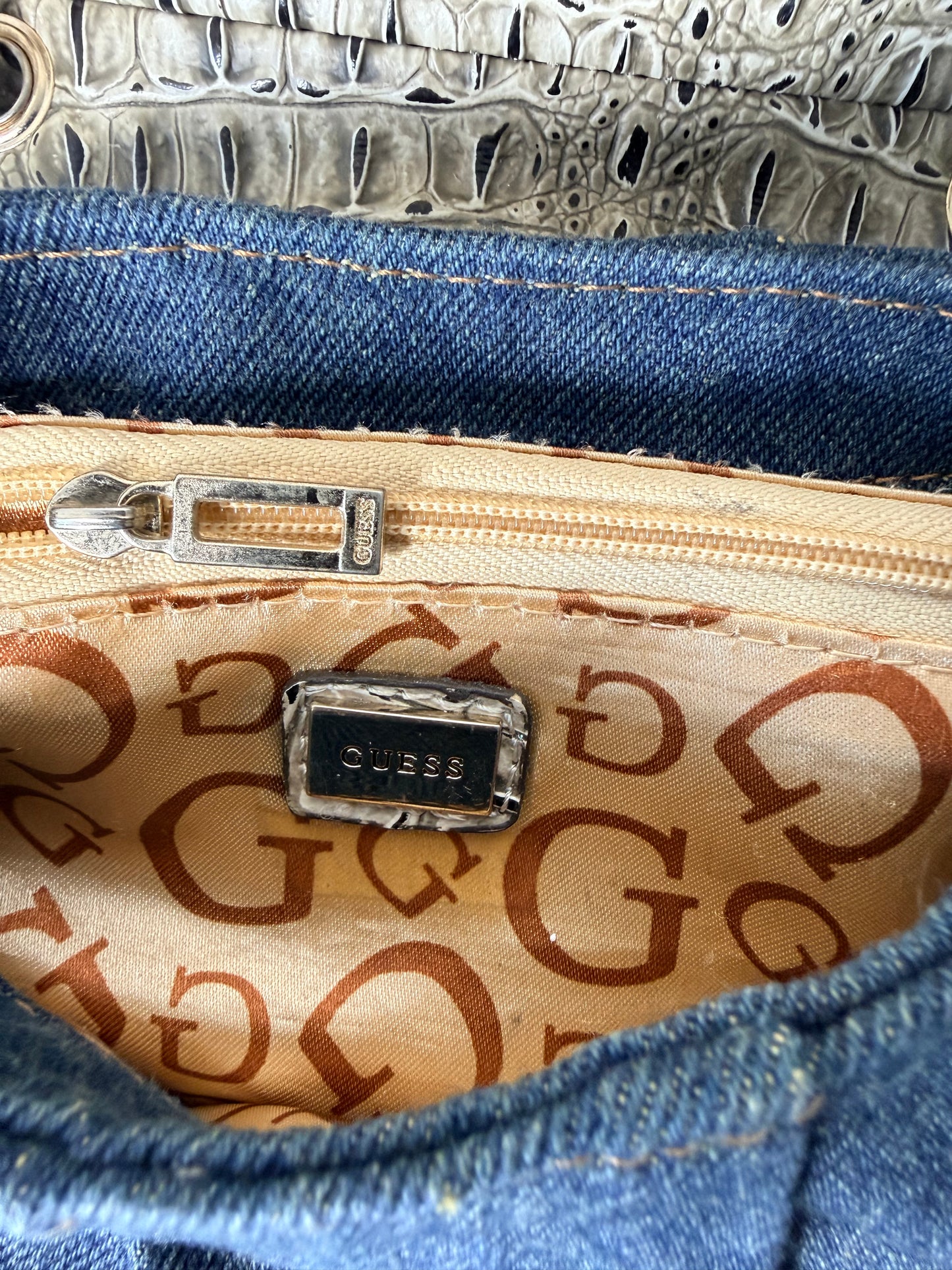 Guess vintage Tasche y2k rare Denim mini bag