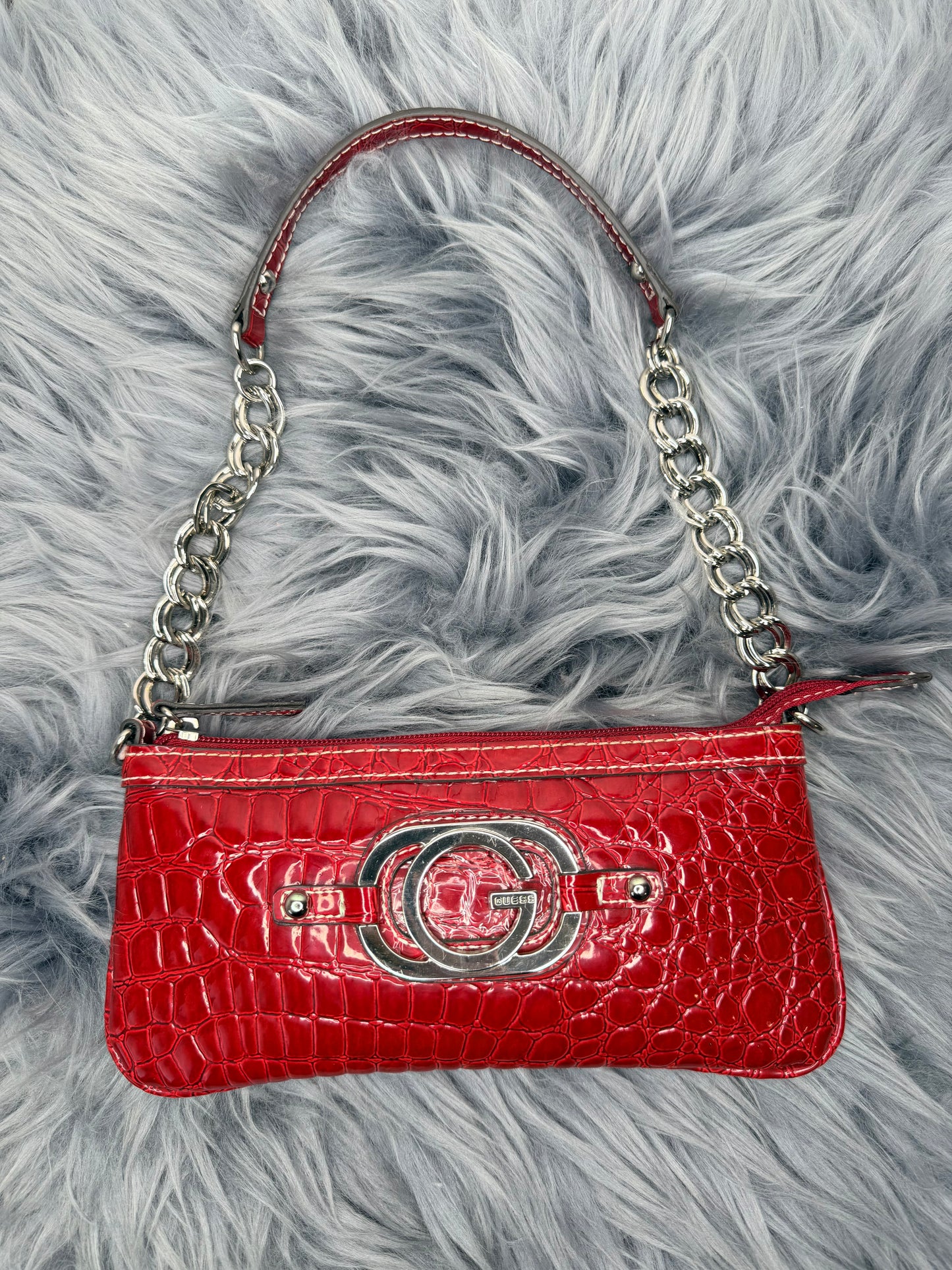 Guess vintage Tasche y2k rare rot