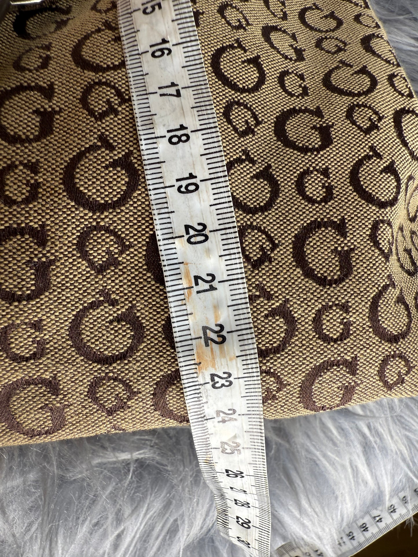 Guess vintage Tasche y2k rare braun gelb