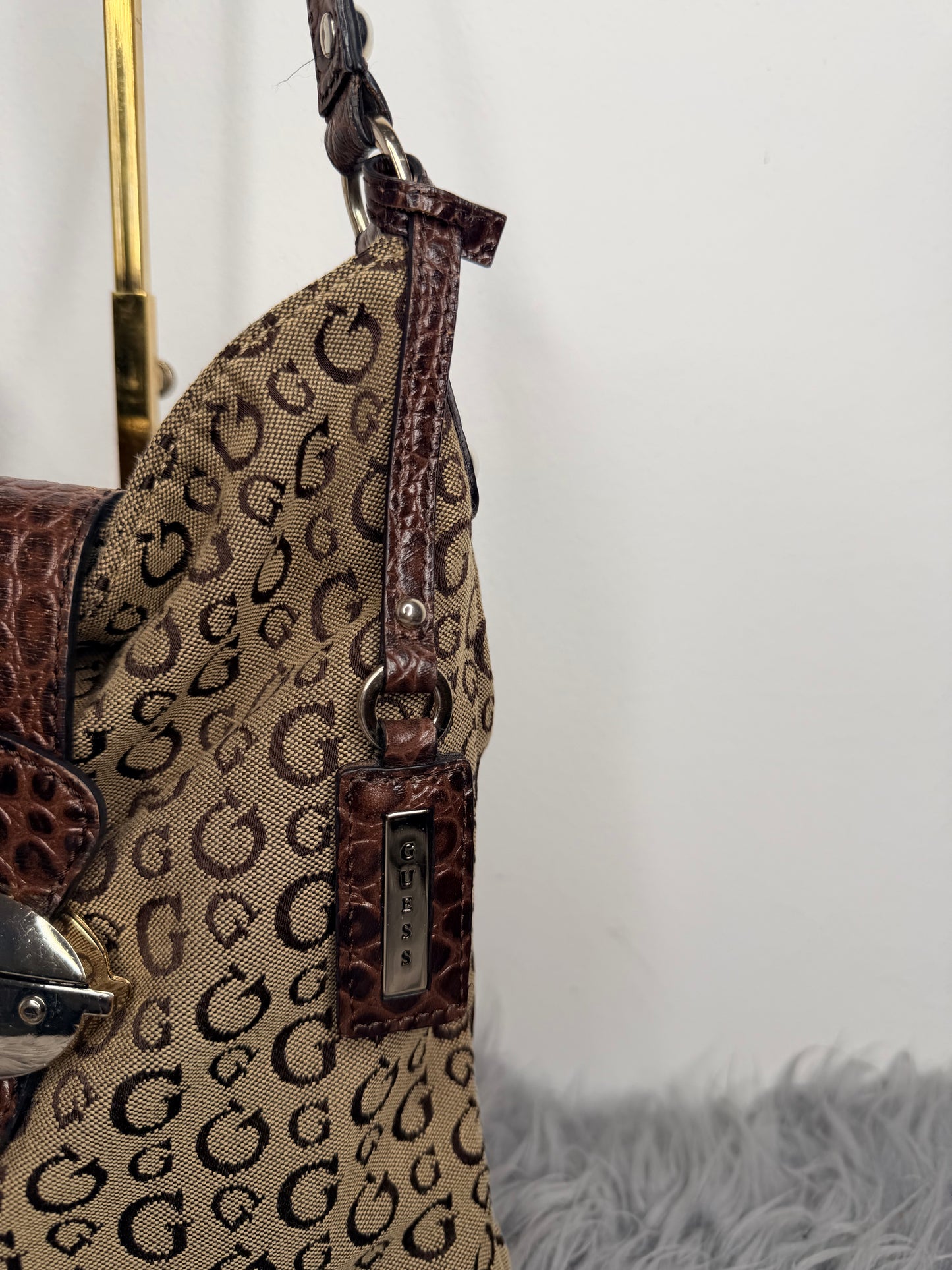 Guess vintage Tasche y2k rare braun