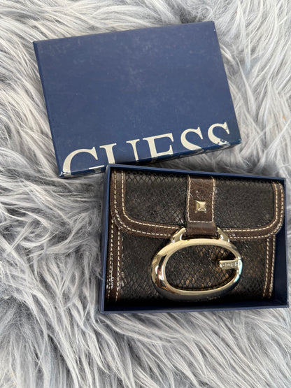 Guess Vintage Tasche Y2k Geldbörse braun neu