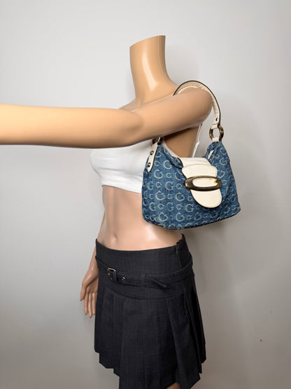 Guess vintage Tasche y2k rare blau weiß