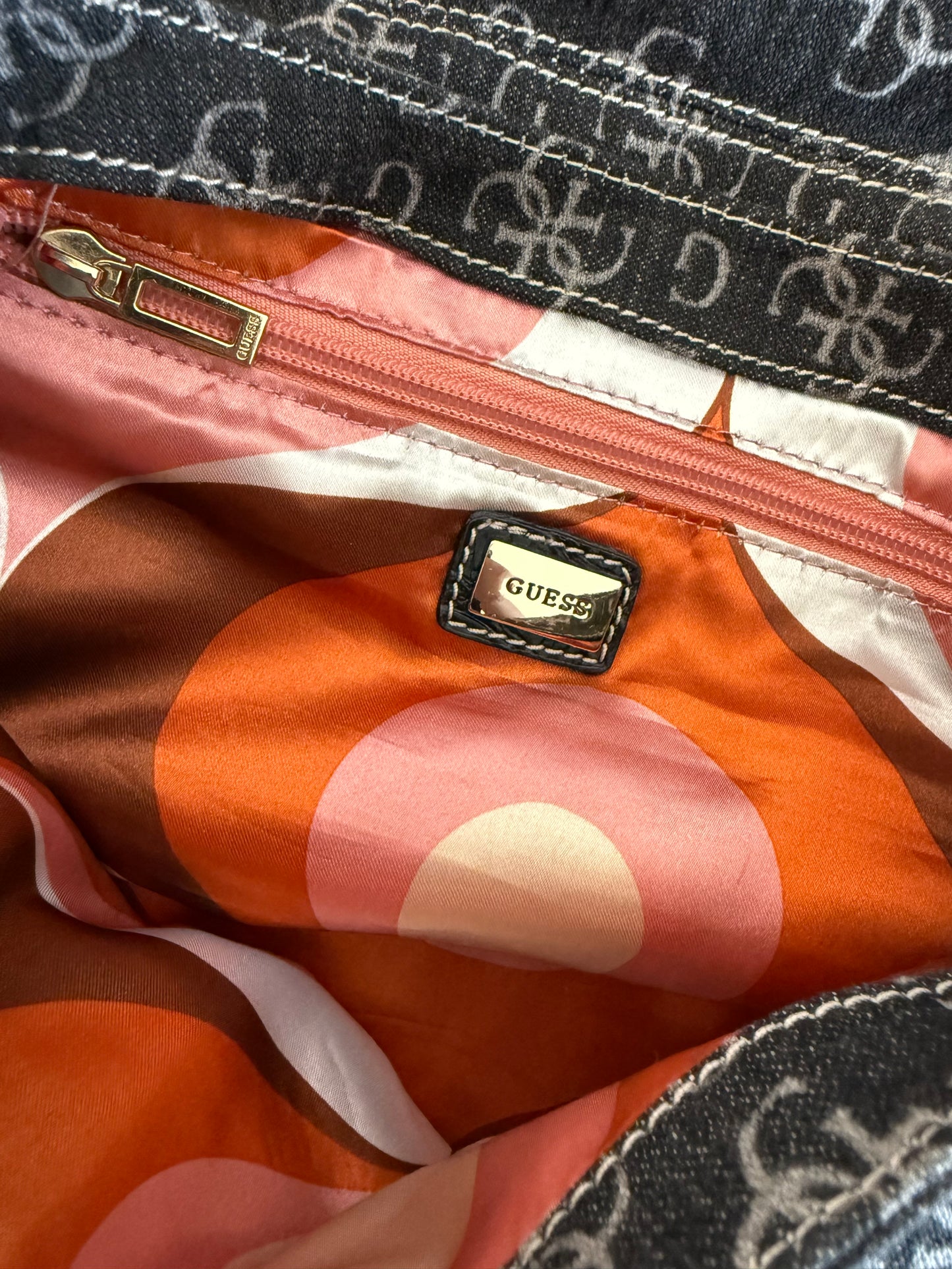 Guess Vintage Tasche Y2k denim grau