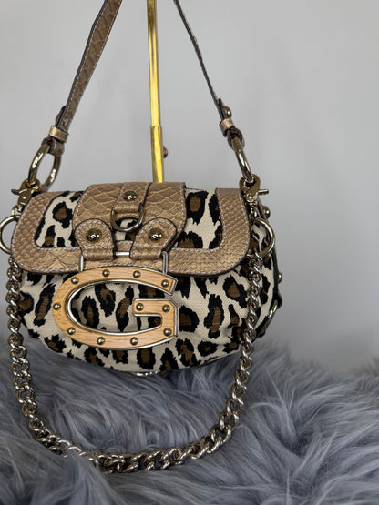 Guess vintage Tasche Leopard neuwertig