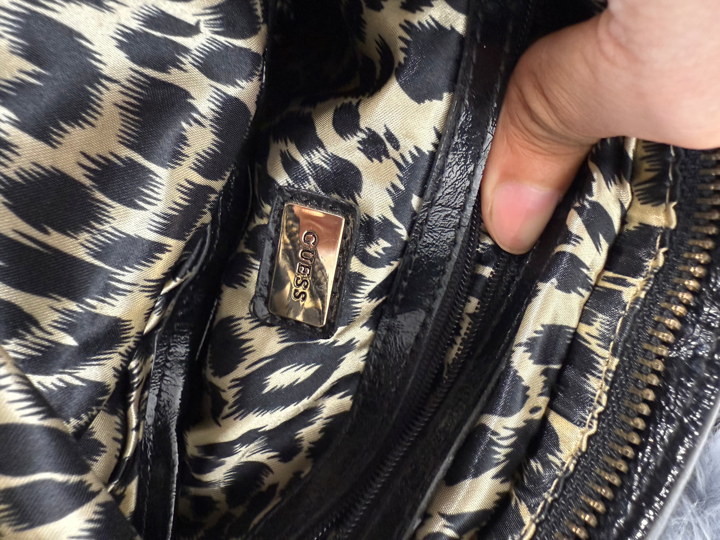 Guess vintage Tasche y2k rare schwarz