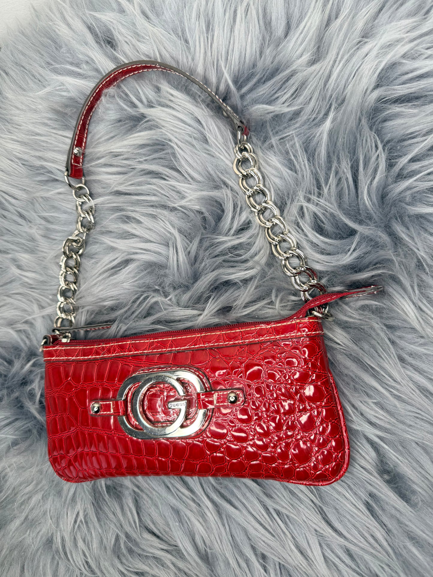 Guess vintage Tasche y2k rare rot