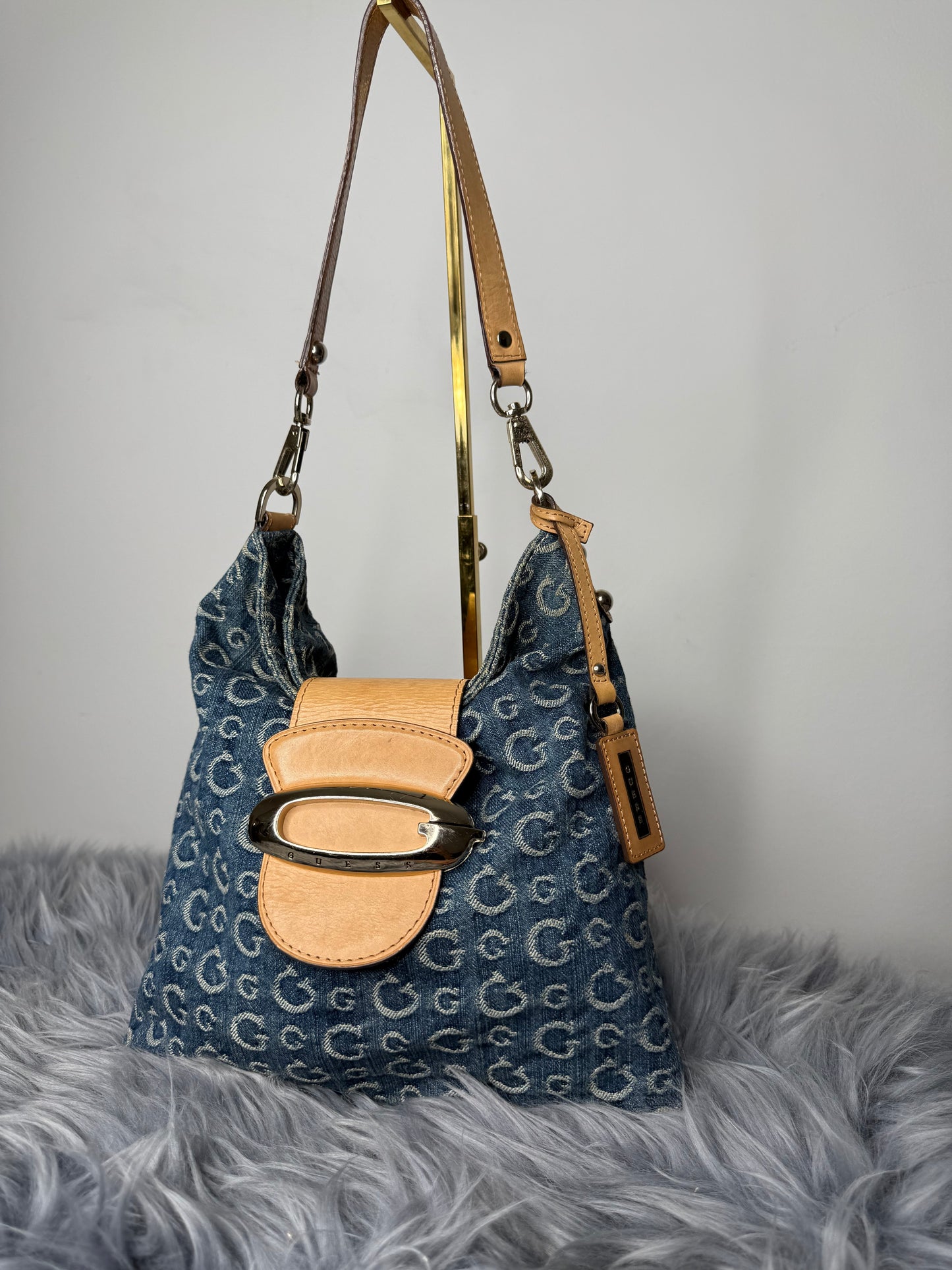Guess vintage Tasche y2k rare denim blau