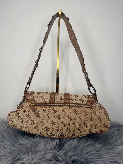 Guess vintage Tasche echt Leder Details