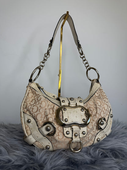 Guess Vintage Tasche Y2k Rare Beige