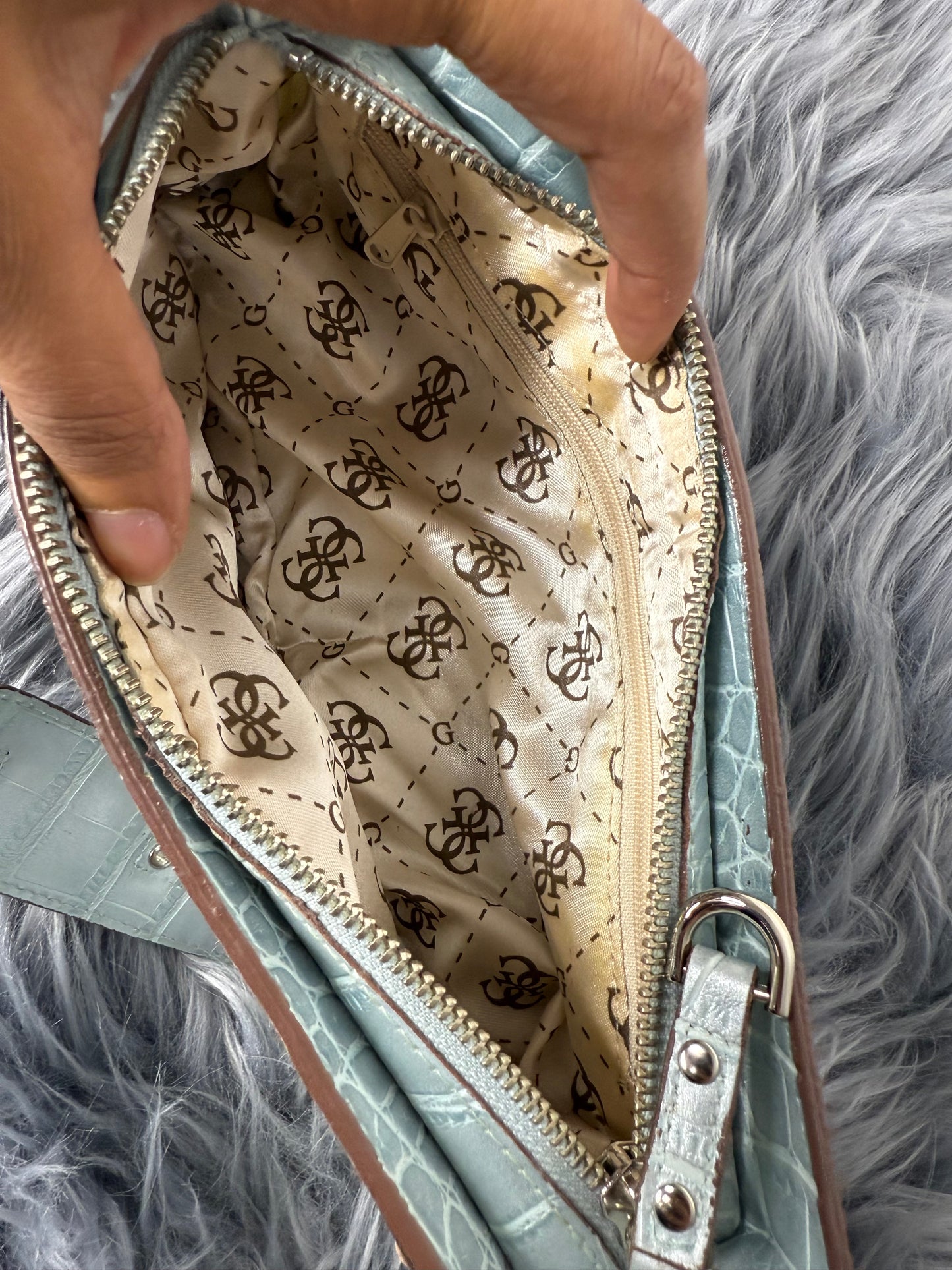 Guess vintage Tasche y2k rare blau