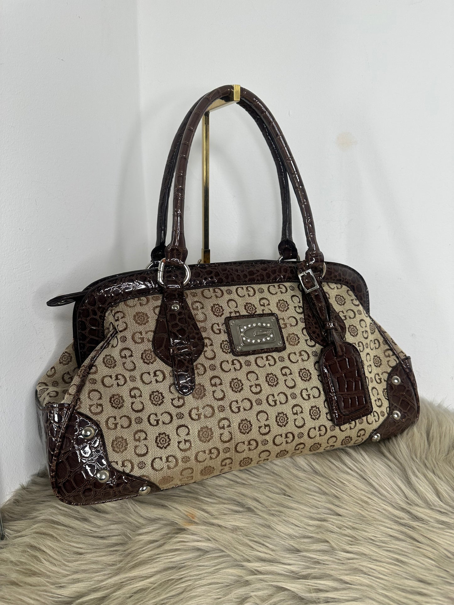 Gussaci vintage Tasche braun