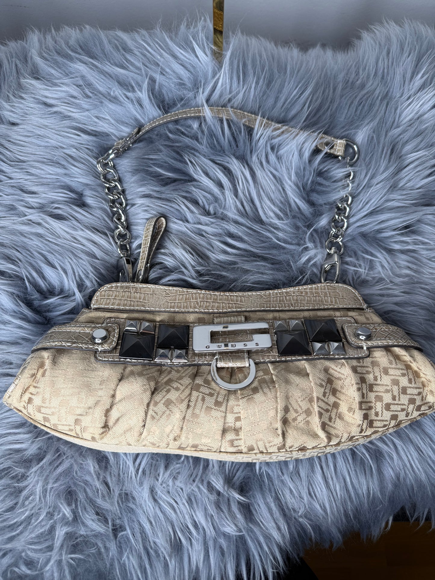 Guess vintage Tasche y2k rare Beige