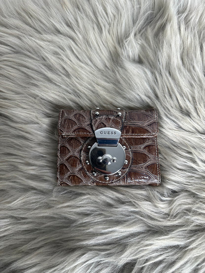 Guess vintage Geldbörse y2k rate braun
