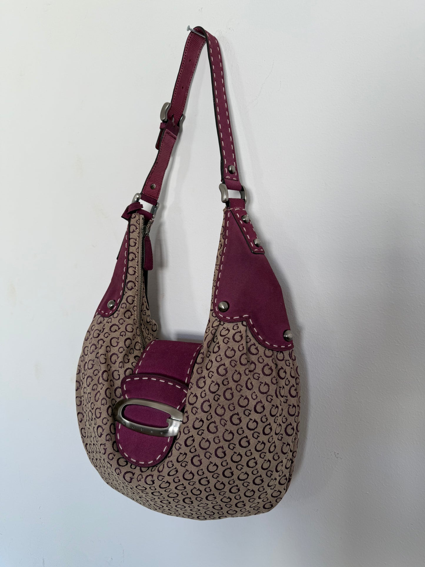 Guess vintage Tasche y2k rare beige pink