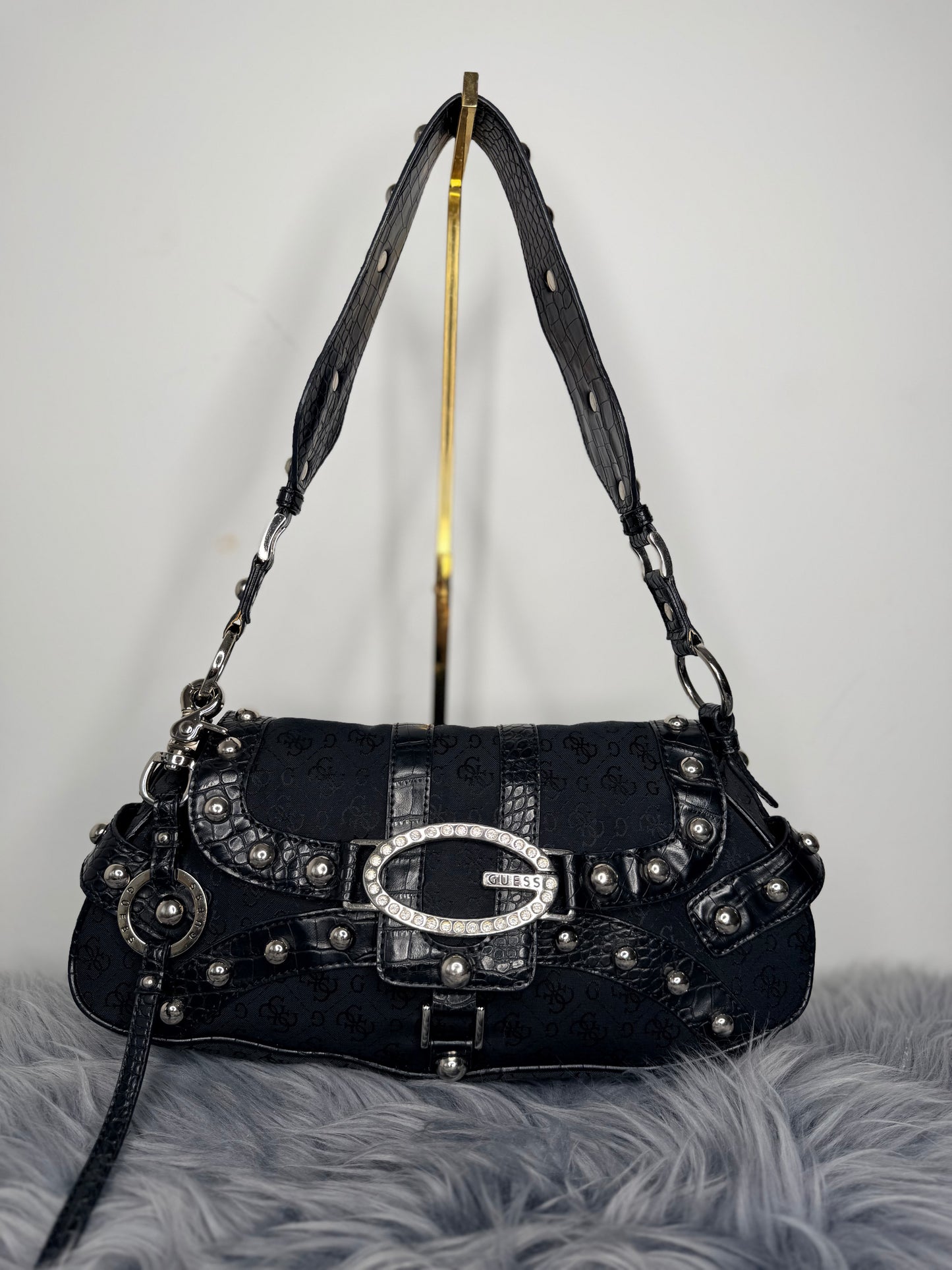 Guess vintage Tasche y2k rare echt Leder Details