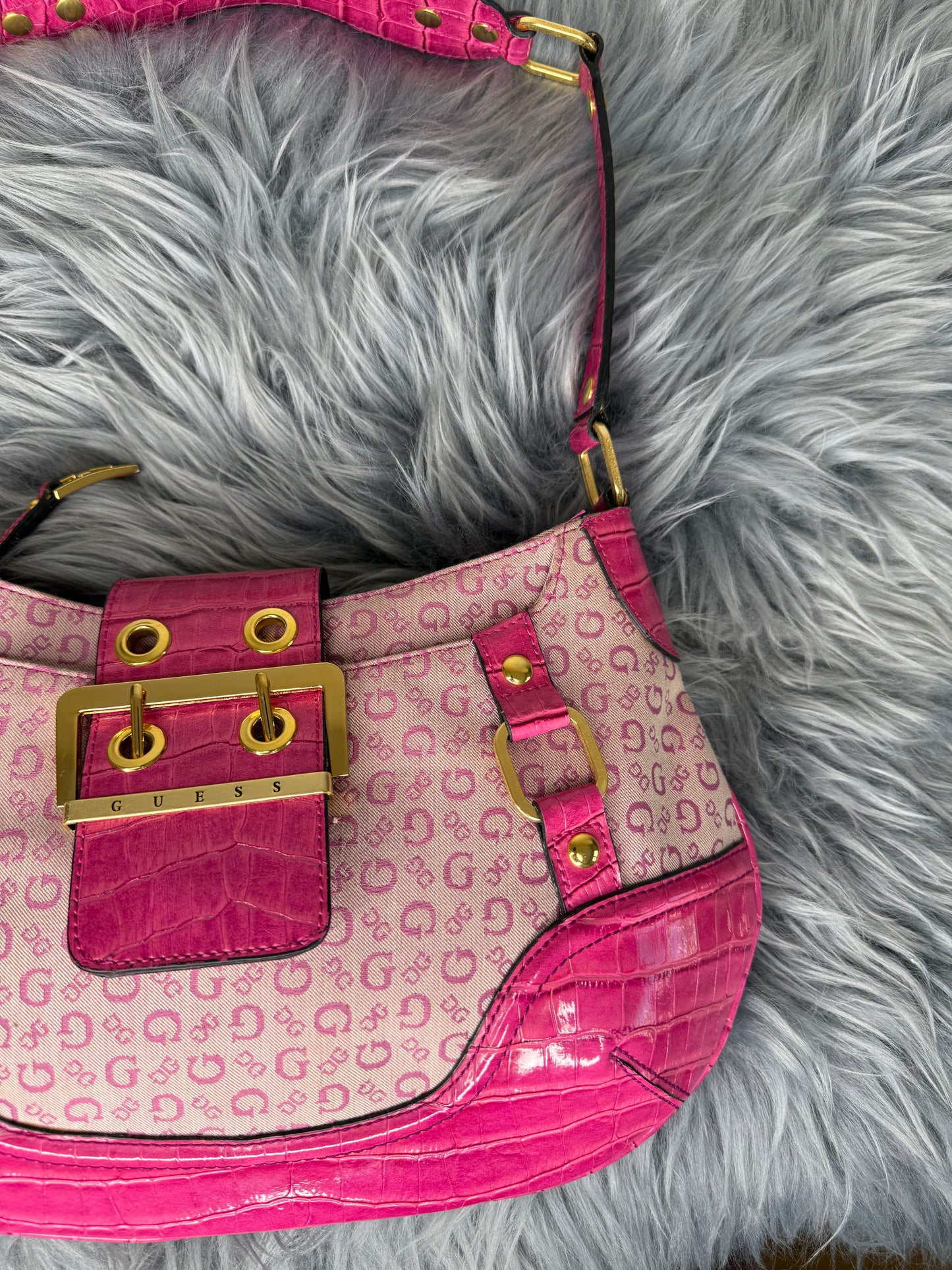 Guess vintage Tasche y2k rare rosa