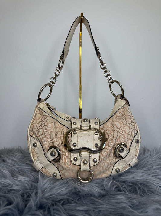 Guess Vintage Tasche Y2k Rare Beige