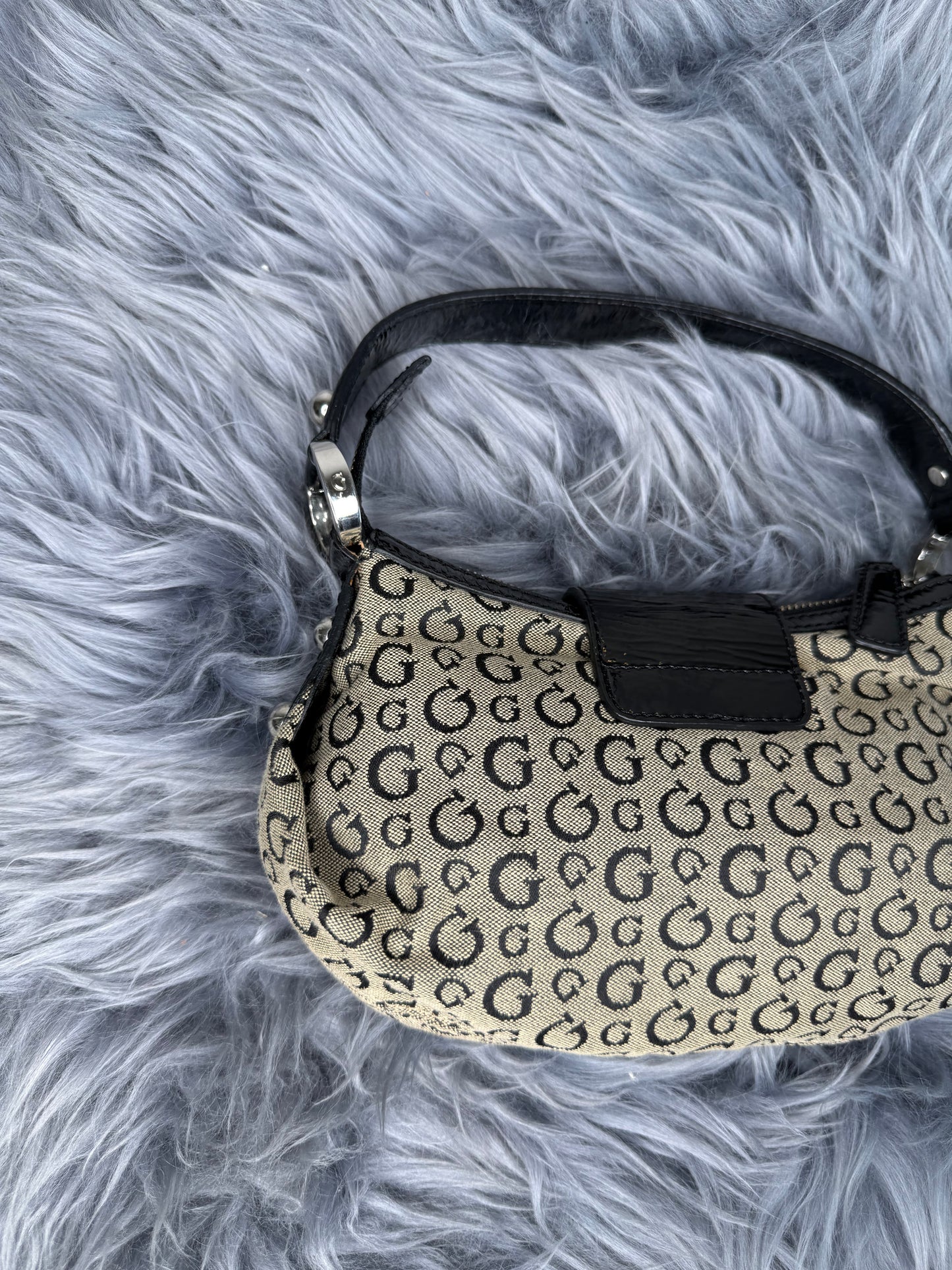 Guess vintage Tasche y2k rare braun schwarz