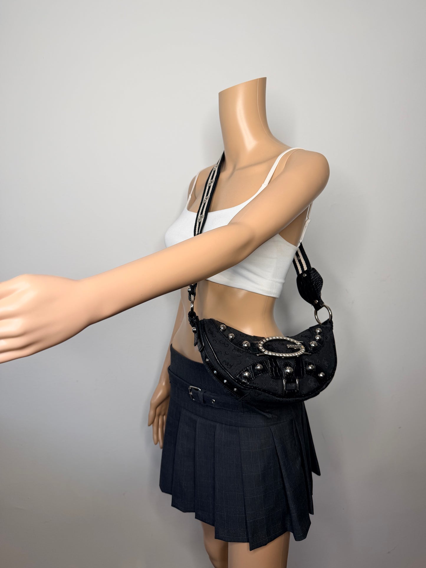 Guess vintage Tasche y2k rare echt Leder Details