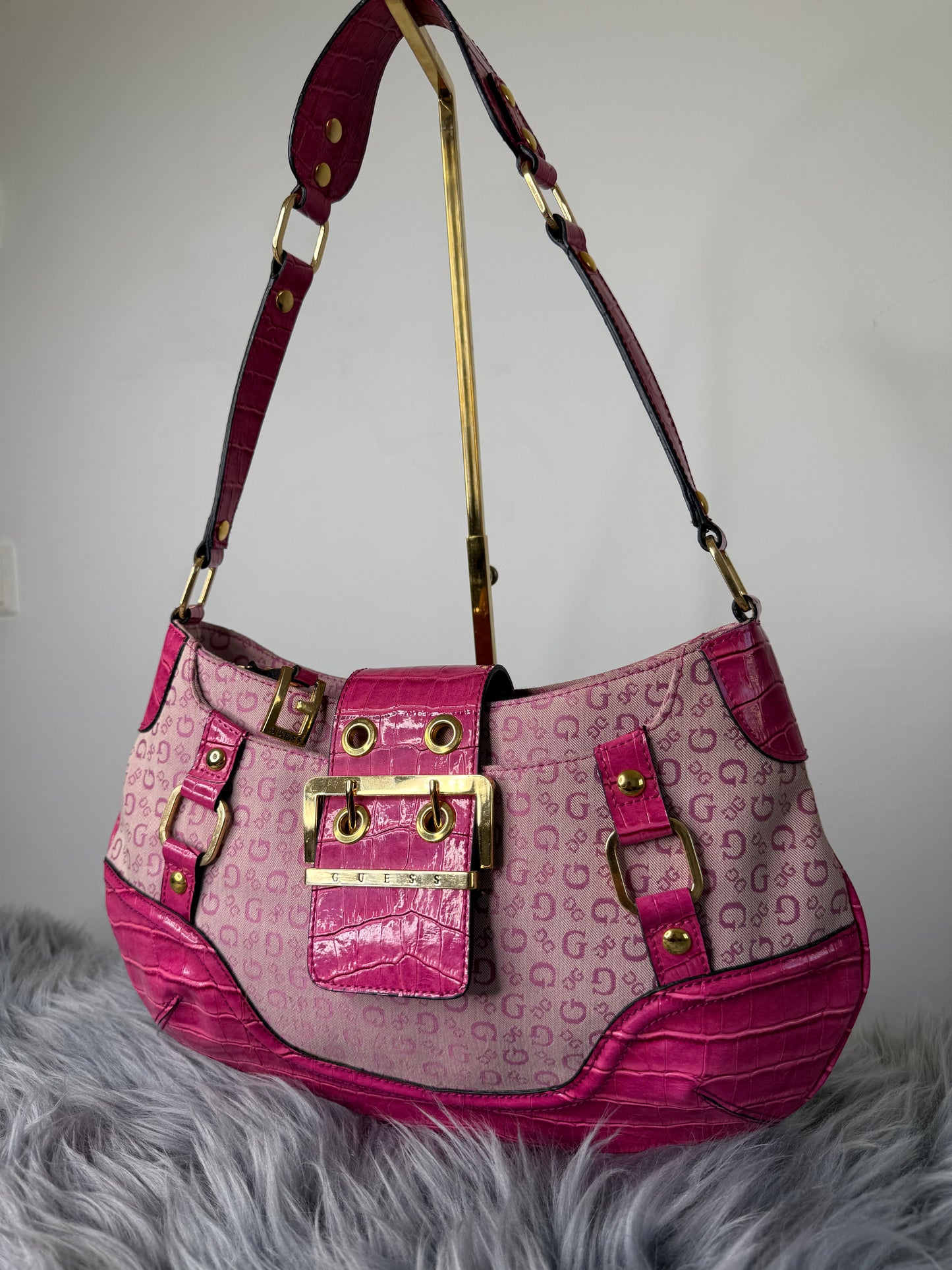 Guess vintage Tasche y2k rare rosa