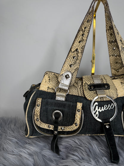 Guess vintage Tasche y2k rare denim blau