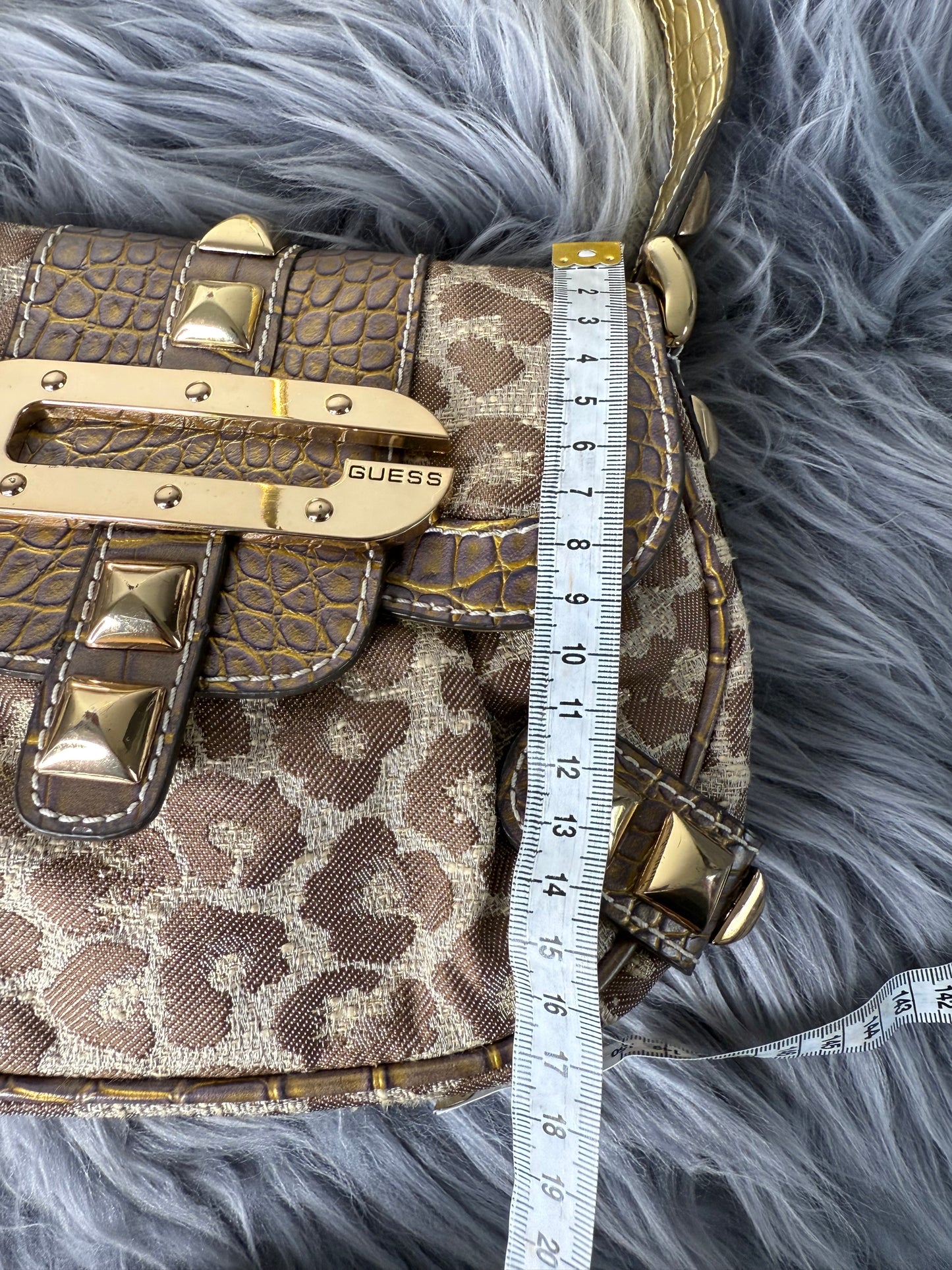 Guess vintage Tasche Leopard rare y2k