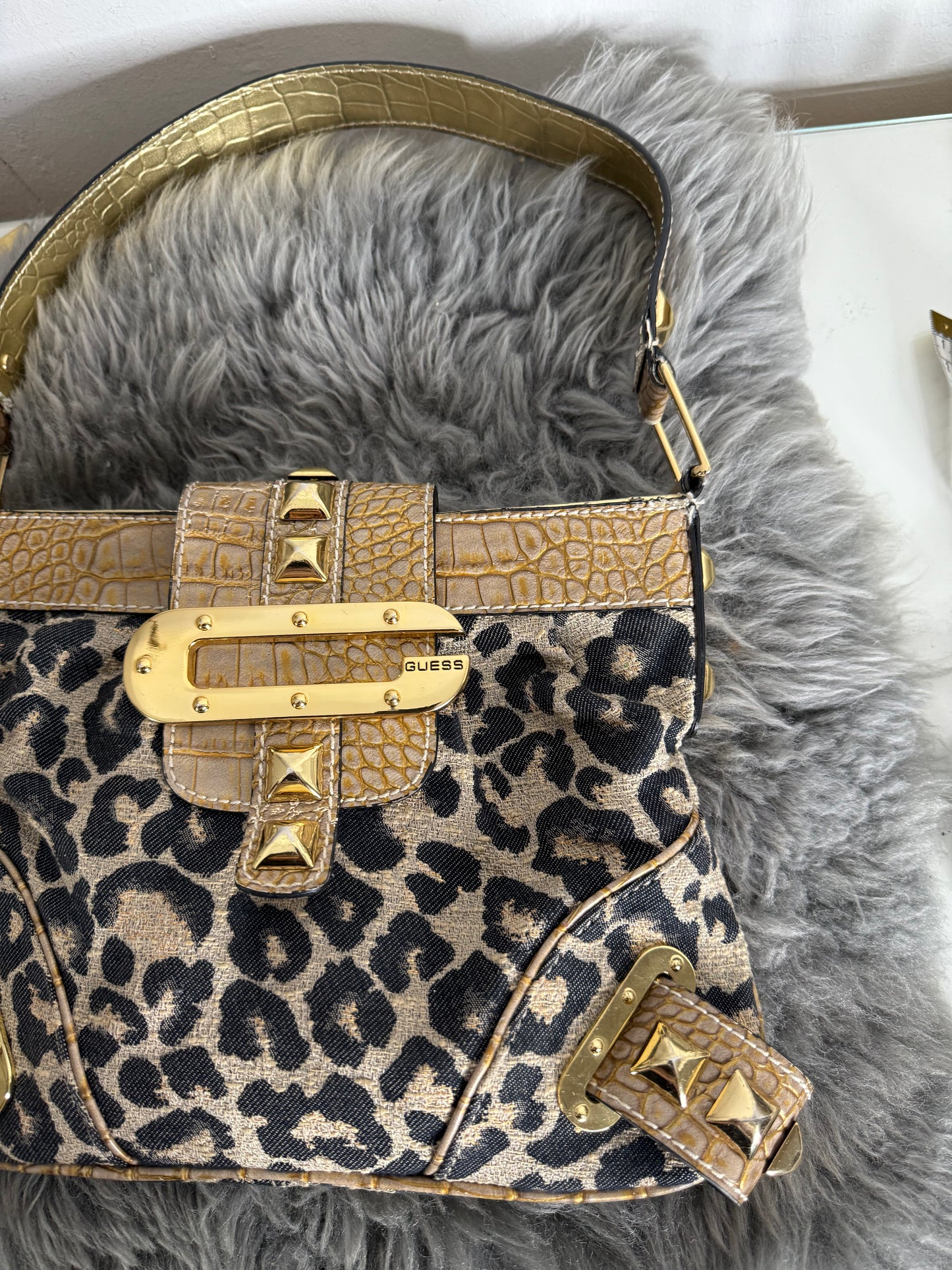 Guess vintage Tasche Leopard