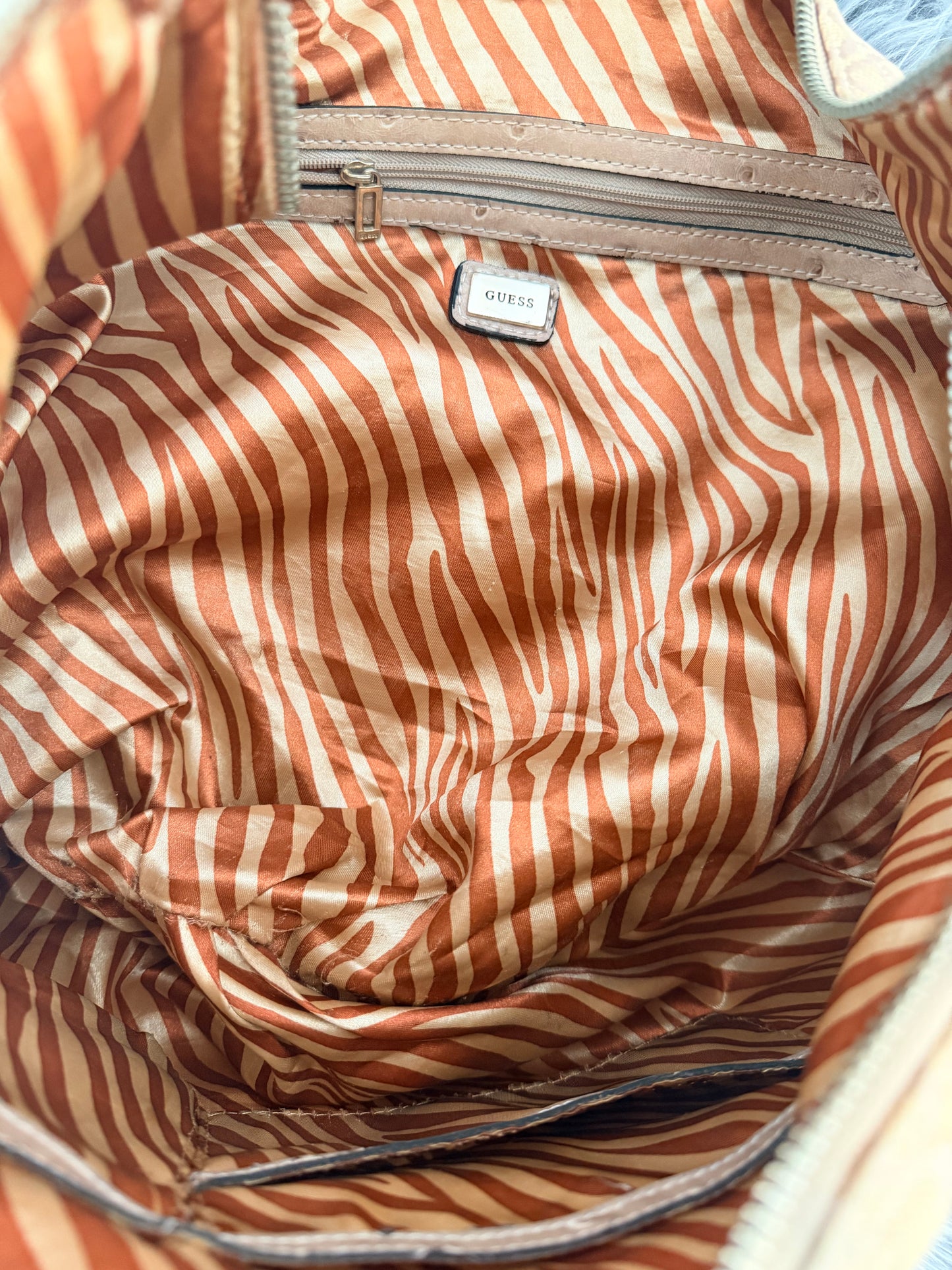 Guess vintage Tasche y2k rare beige