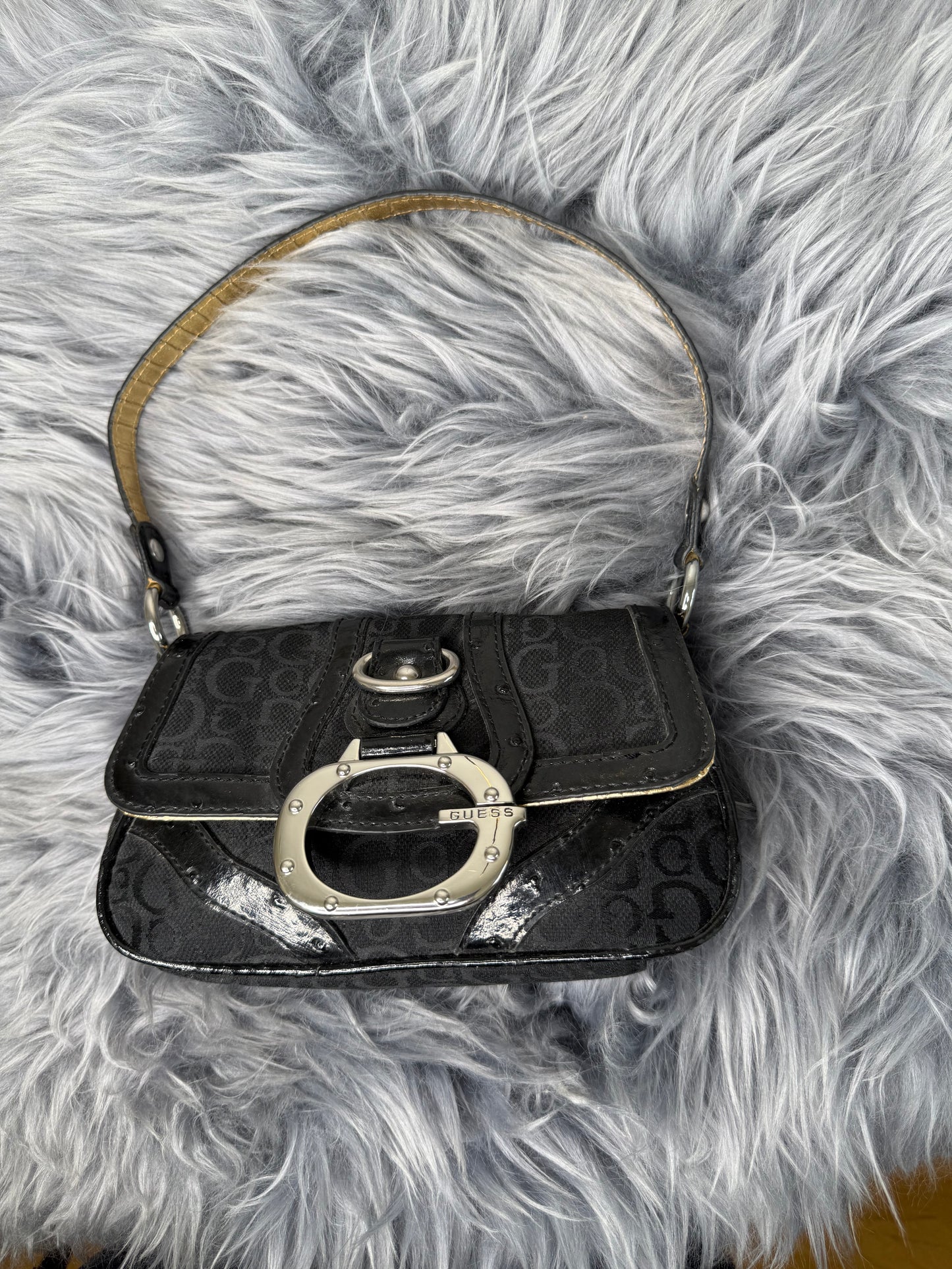 Guess vintage Tasche y2k schwarz