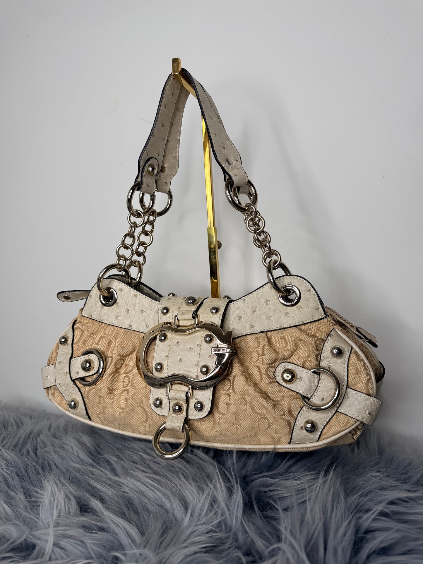 Guess vintage Tasche y2k rare beige