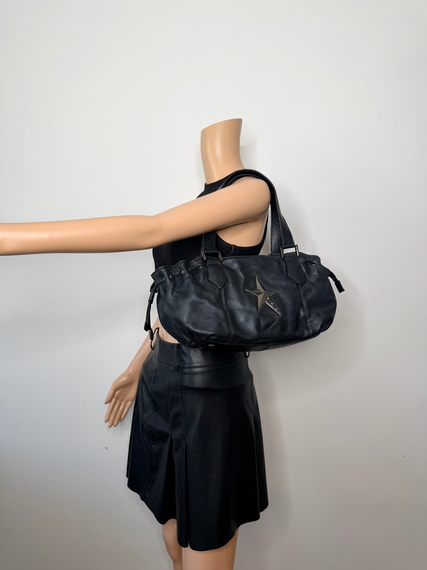 Thierry Mugler vintage Tasche y2k rare Leder