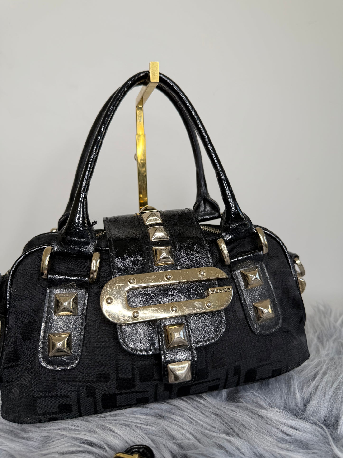 Guess vintage Tasche y2k schwarz
